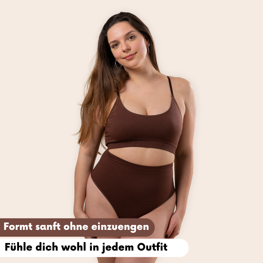 FitShape - Sculpting High-Waist Shorts Tanga