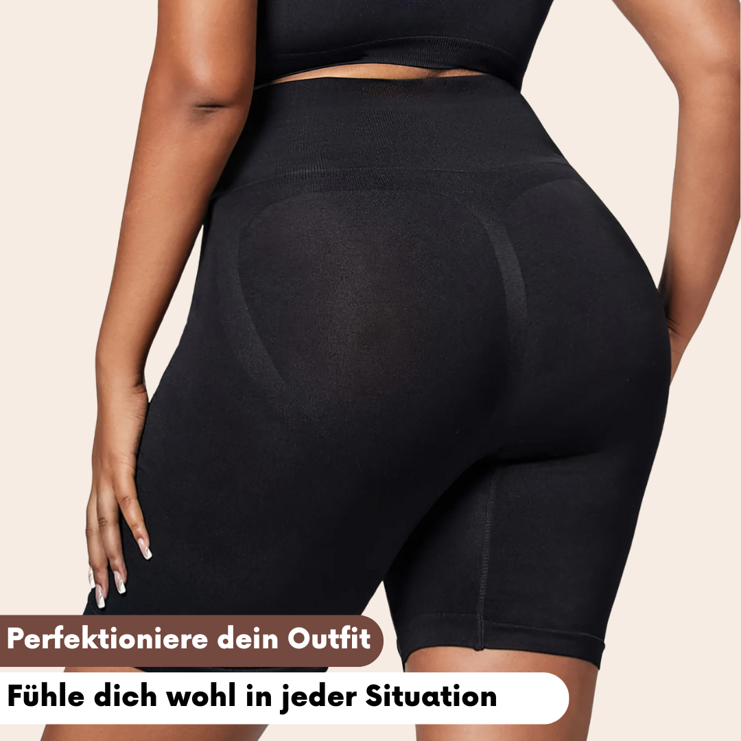 FitShape - Sculpting High-Waist Shorts